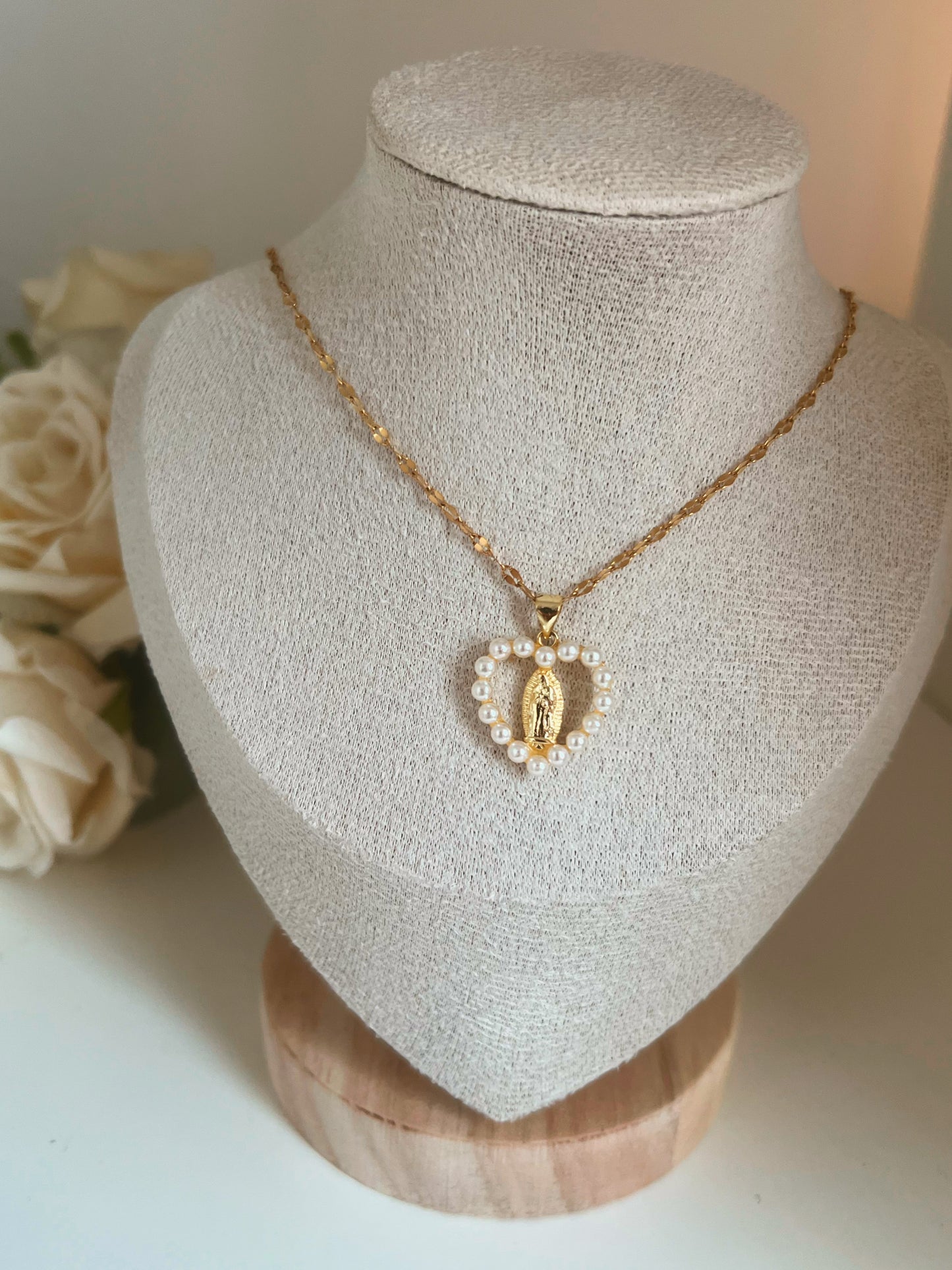 Virgin in pearl