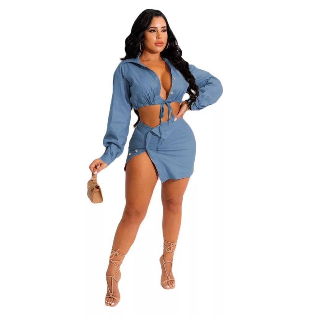 GEMINI SKIRT SET