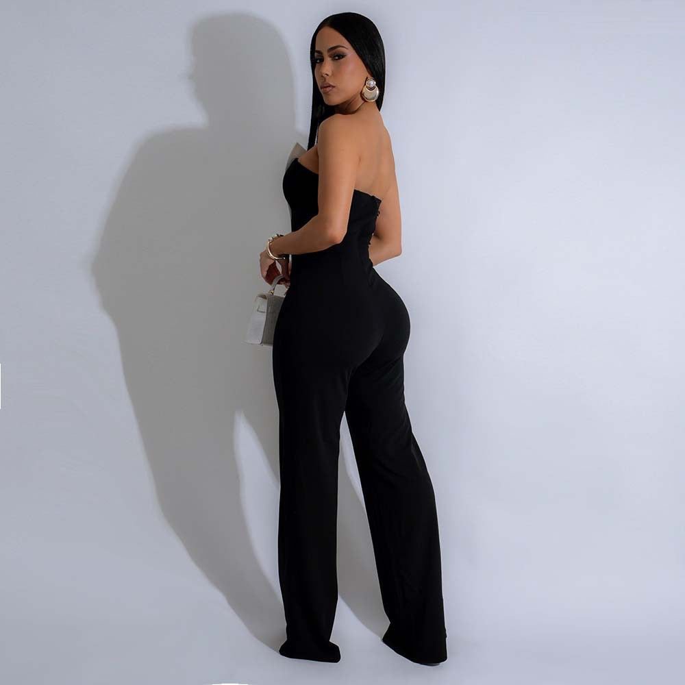 Black n white Jumpsuit (Pre-Orden)