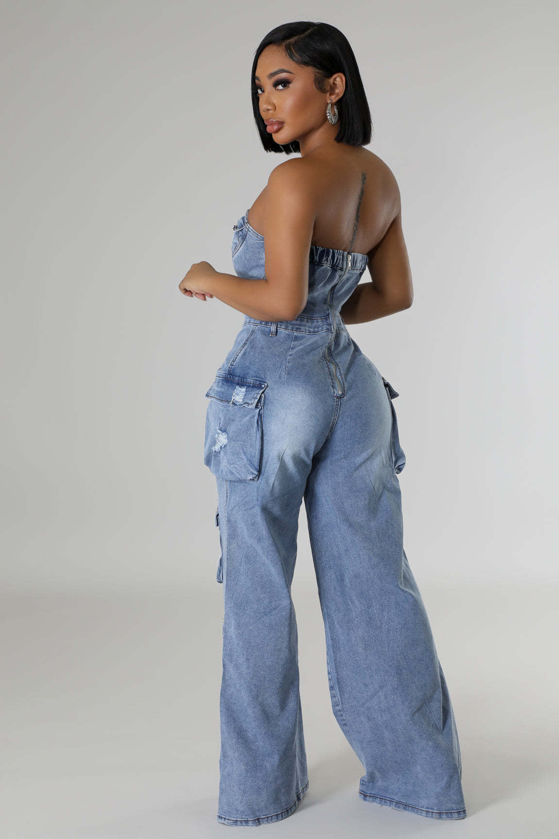 Denim Jumpsuit (Pre-Order)