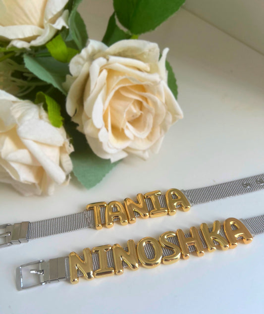 LETTER BRACELET (Pre-Orden)