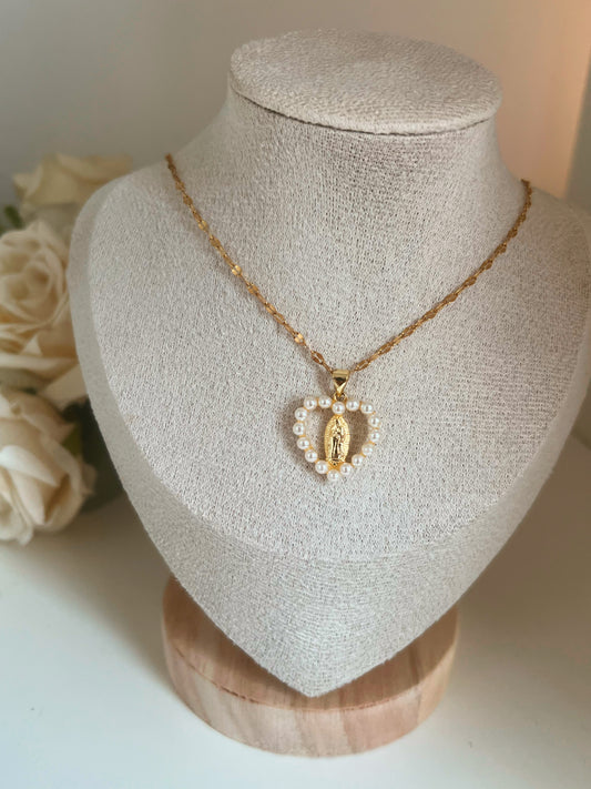 Virgin in pearl