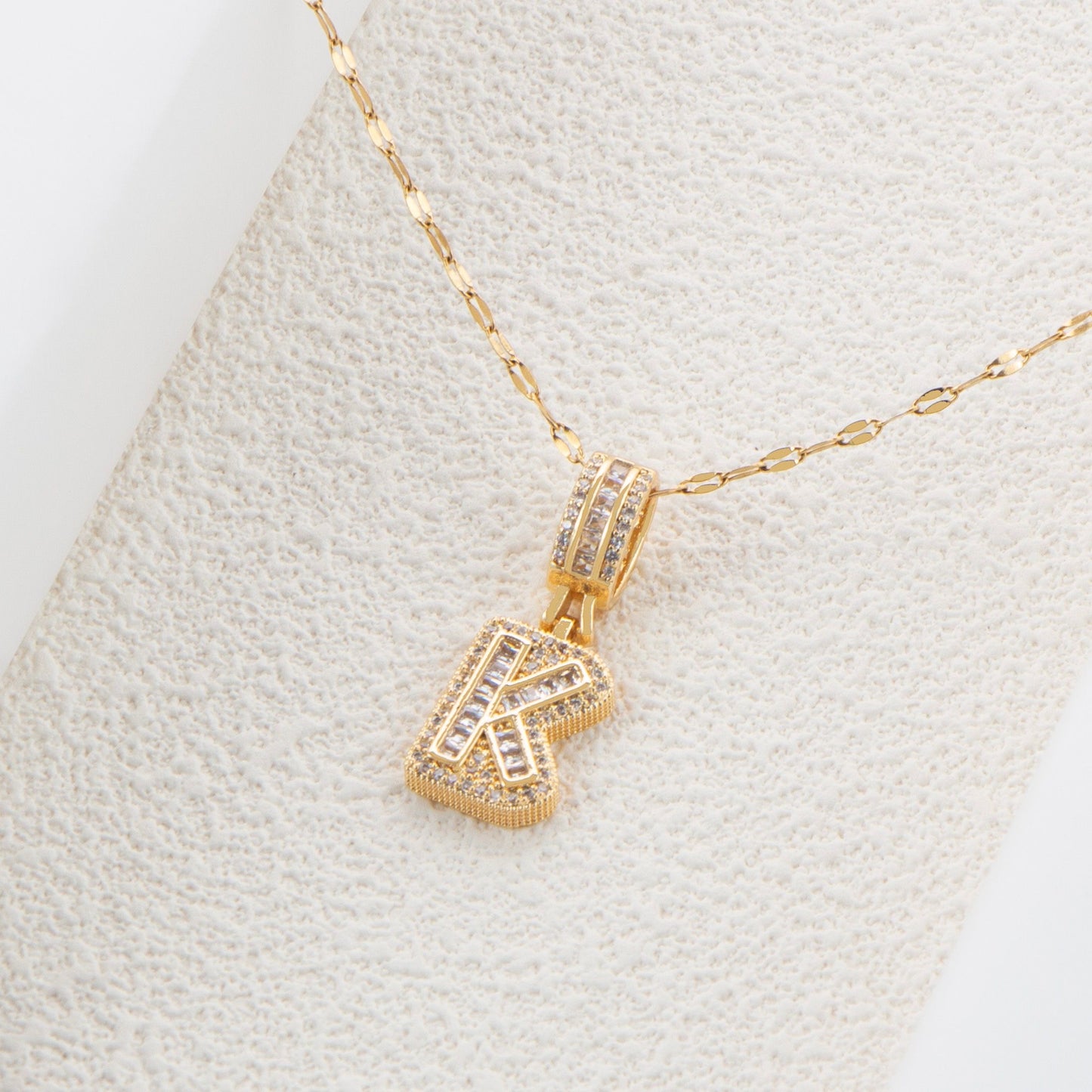 18kGold Plated Zircon Necklace