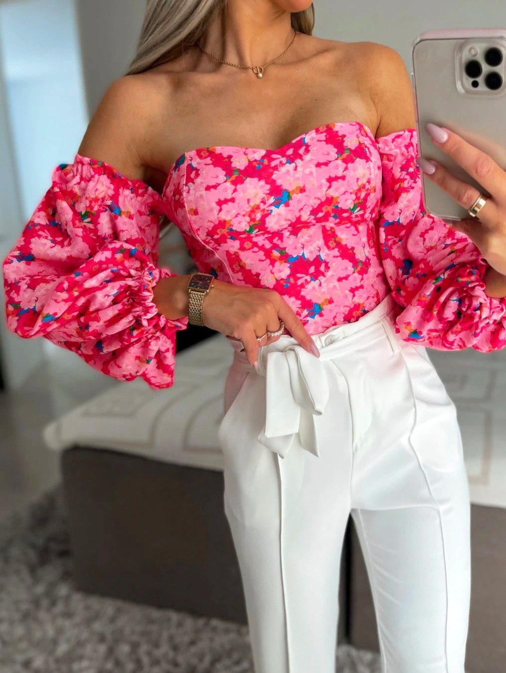 Flowers Boutquet Top