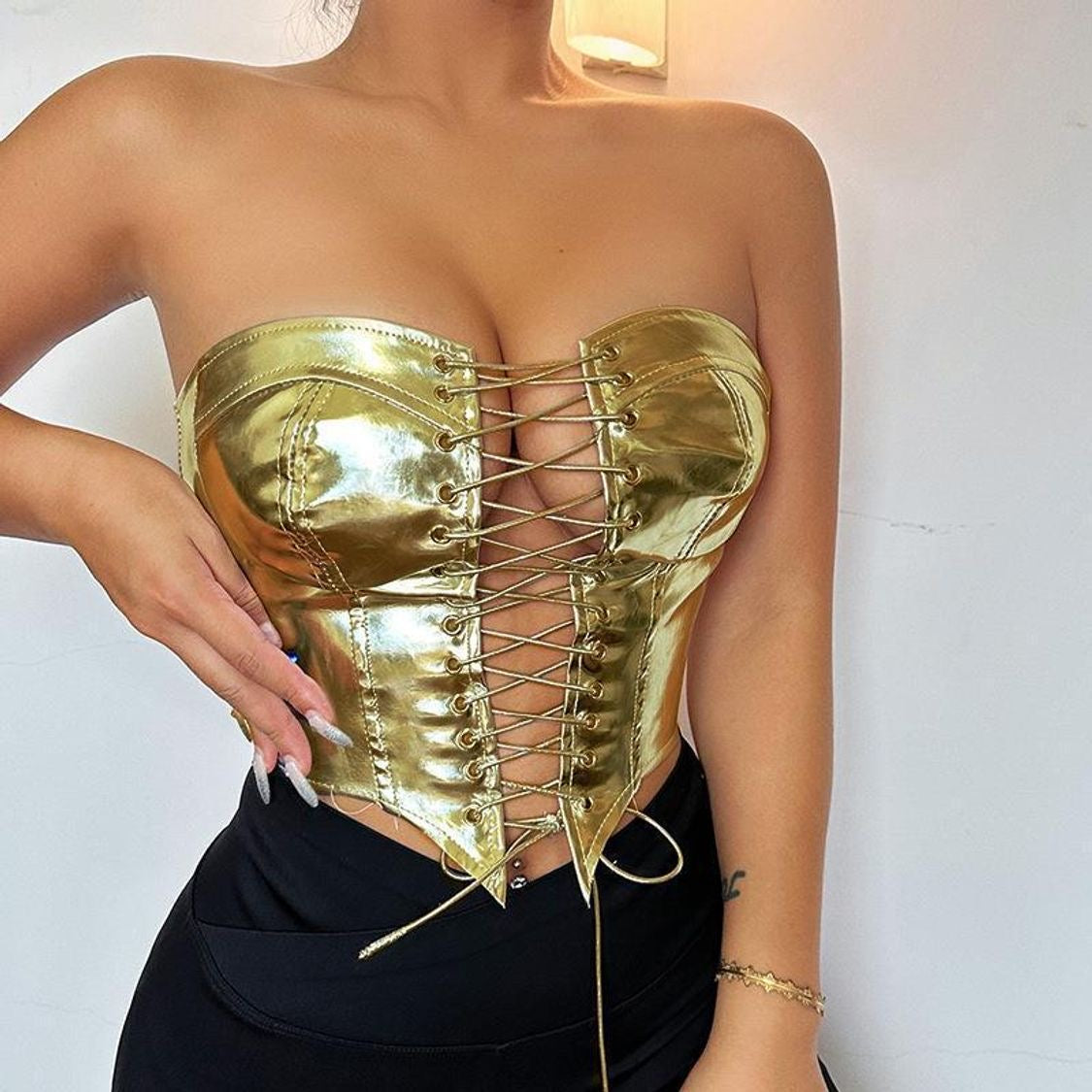 Saturno Chrome Corset